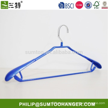 Eco-friendly plastic coated wire hanger